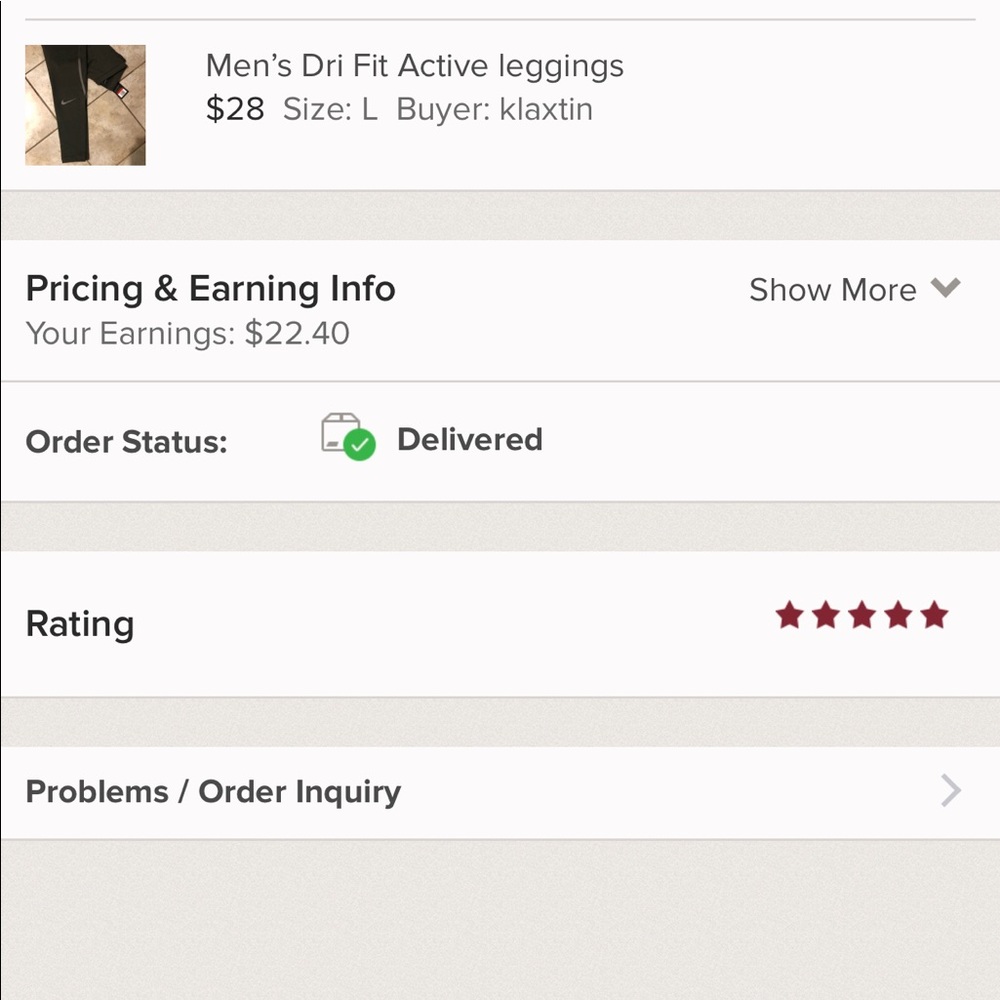 ❤️ My FIRST SELL ♥️ 5 ⭐️⭐️⭐️⭐️⭐️
